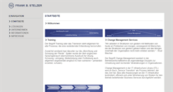 Desktop Screenshot of frankbstelzer.com